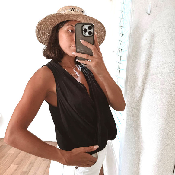 Free People So Fine Tank Top Black Size XS - Picture 3 of 14